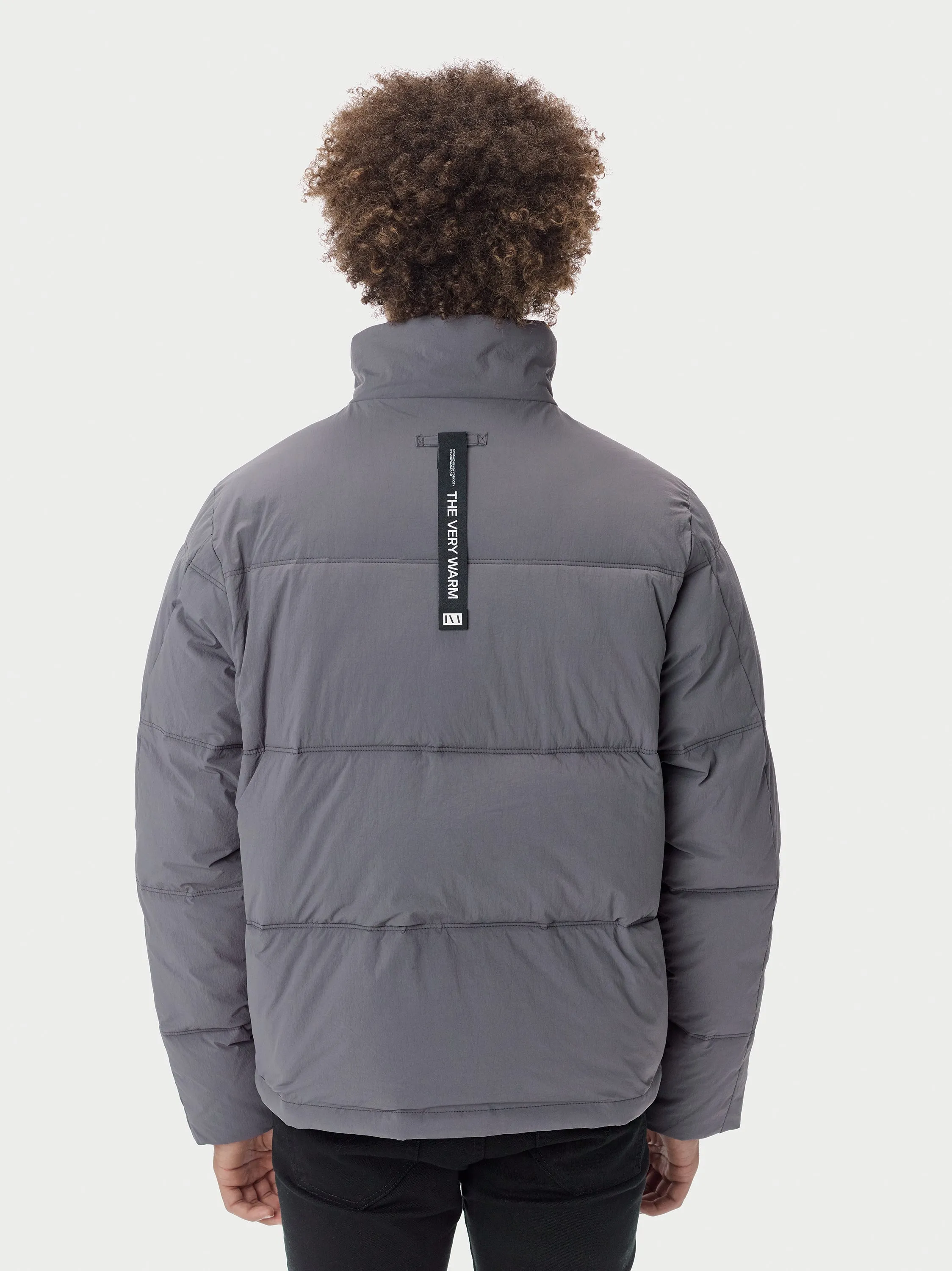 Puffer Coat - Grey