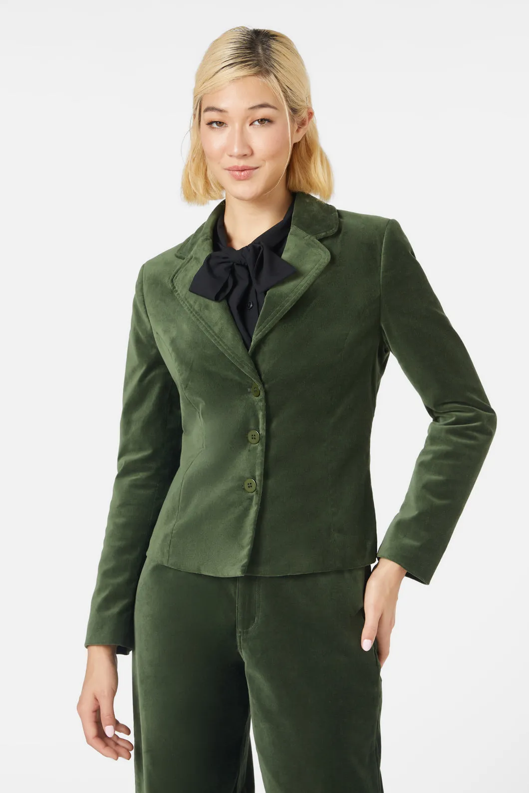 Rachel Velvet Blazer