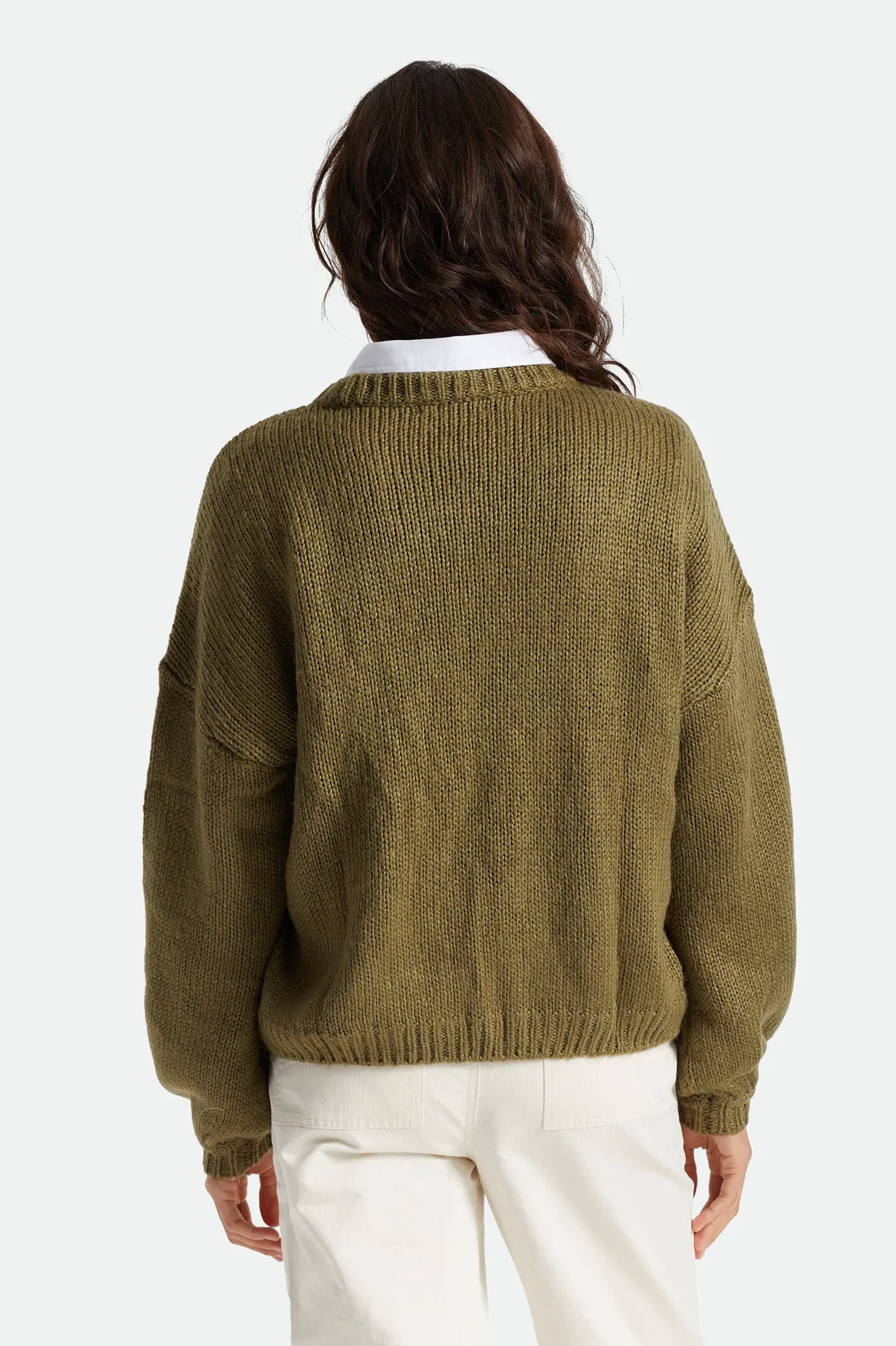 Sheffield Sweater - Military Olive