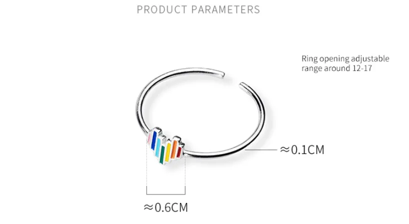 ThePrideColors | Limited Edition Heart Ring ( Adjustable ) LAUNCH OFFER 🔥