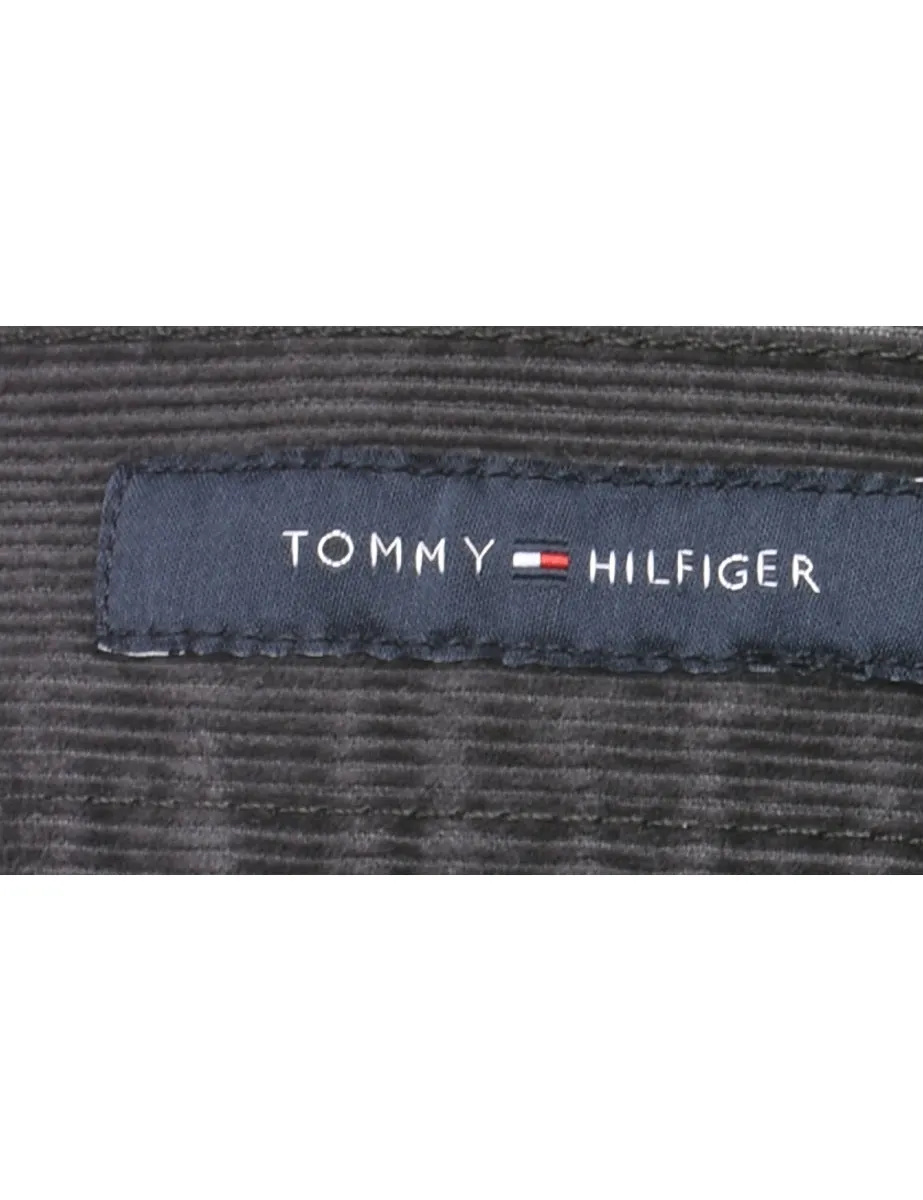 Tommy Hilfiger Grey Classic Corduroy Trousers - W34 L32