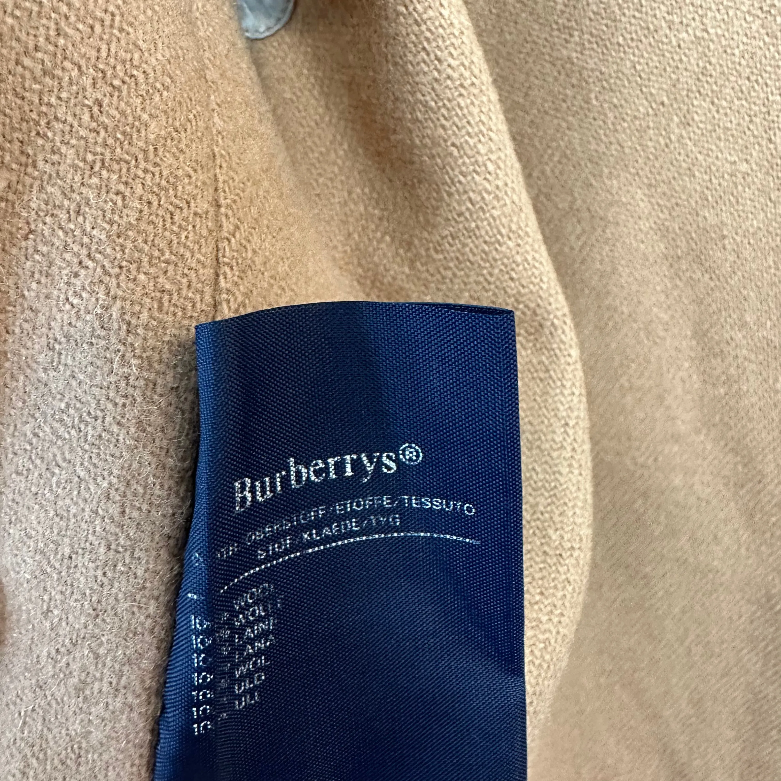 Vintage Burberry Trench Coat Long Nova Check Removable Wool Lining 36 Regular