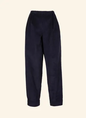 Wilma - Navy Corduroy Trousers