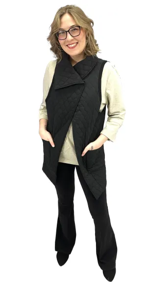 Woven Knitted Padded Vest